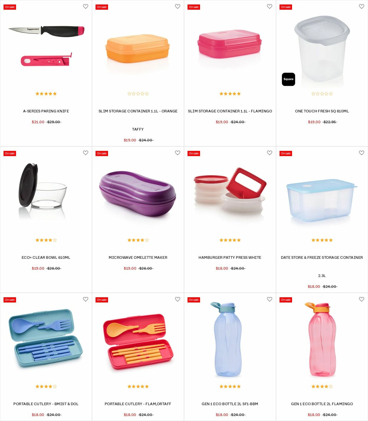 Catalogue Tupperware 19.08.2024 - 28.08.2024