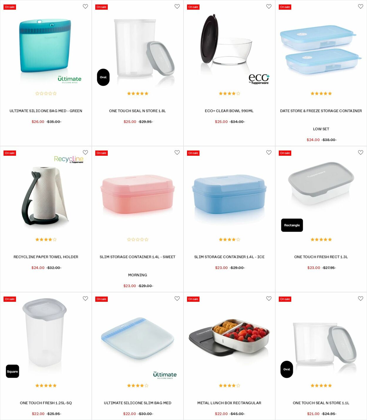 Catalogue Tupperware 19.08.2024 - 28.08.2024