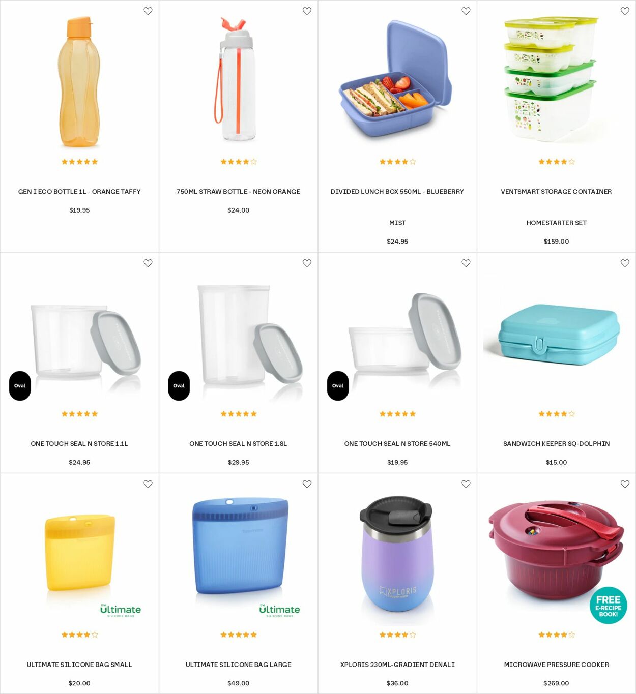 Catalogue Tupperware 07.10.2024 - 16.10.2024