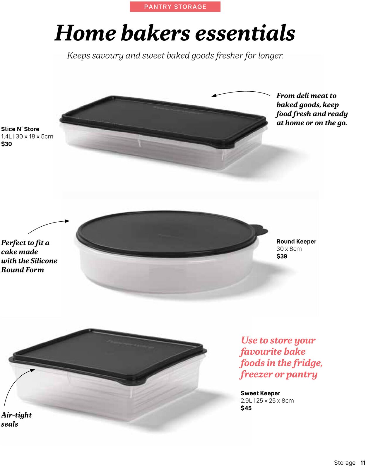 Catalogue Tupperware 01.10.2021 - 31.12.2022