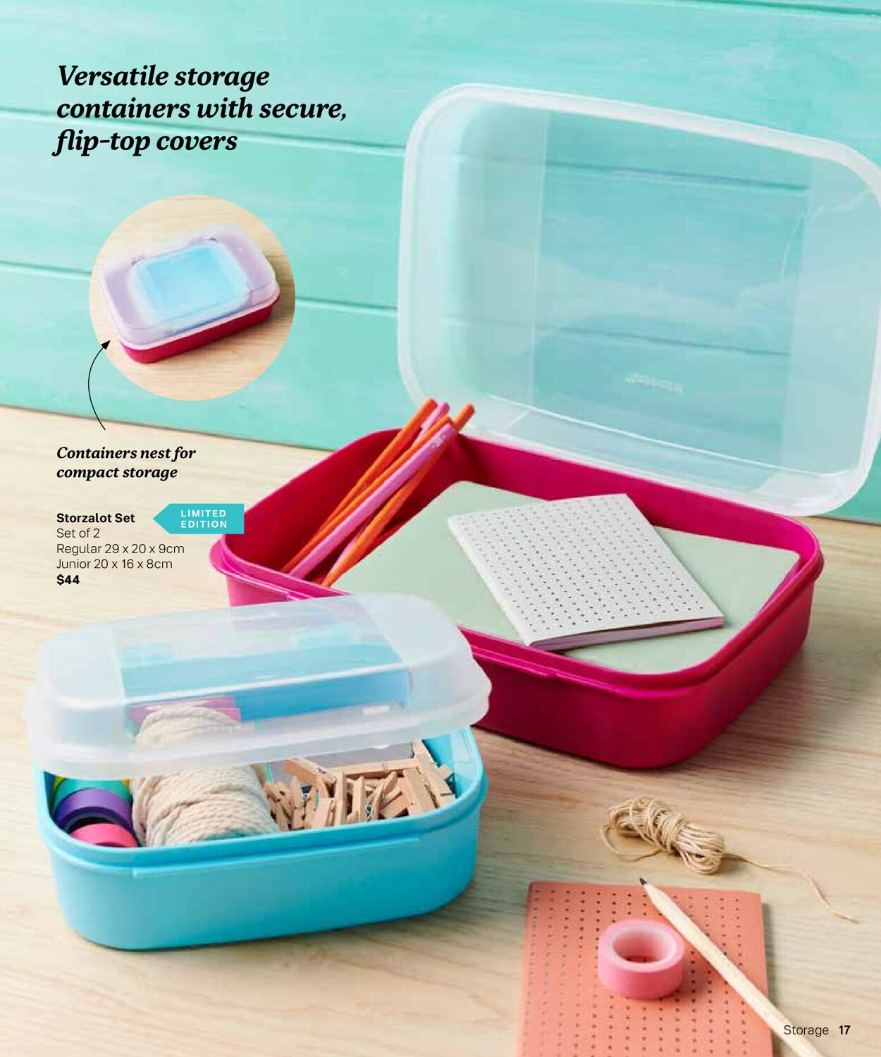 Catalogue Tupperware 01.10.2021 - 31.12.2022