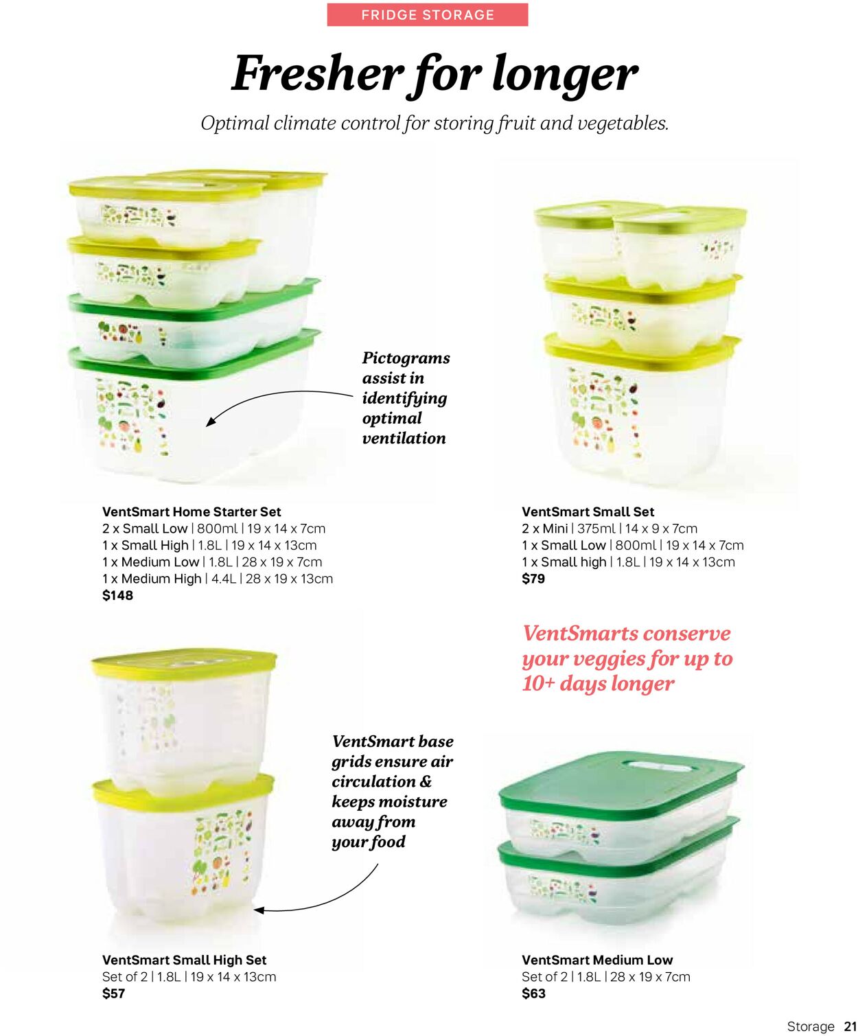 Catalogue Tupperware 01.10.2021 - 31.12.2022