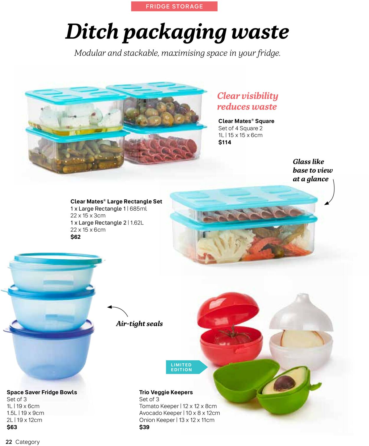 Catalogue Tupperware 01.10.2021 - 31.12.2022