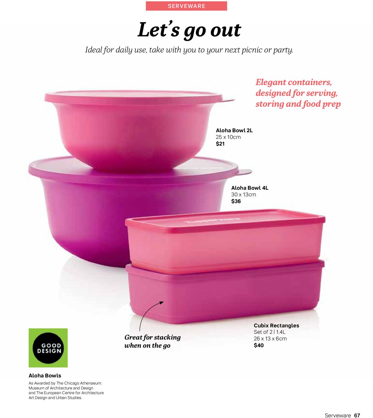 Catalogue Tupperware 01.10.2021 - 31.12.2022
