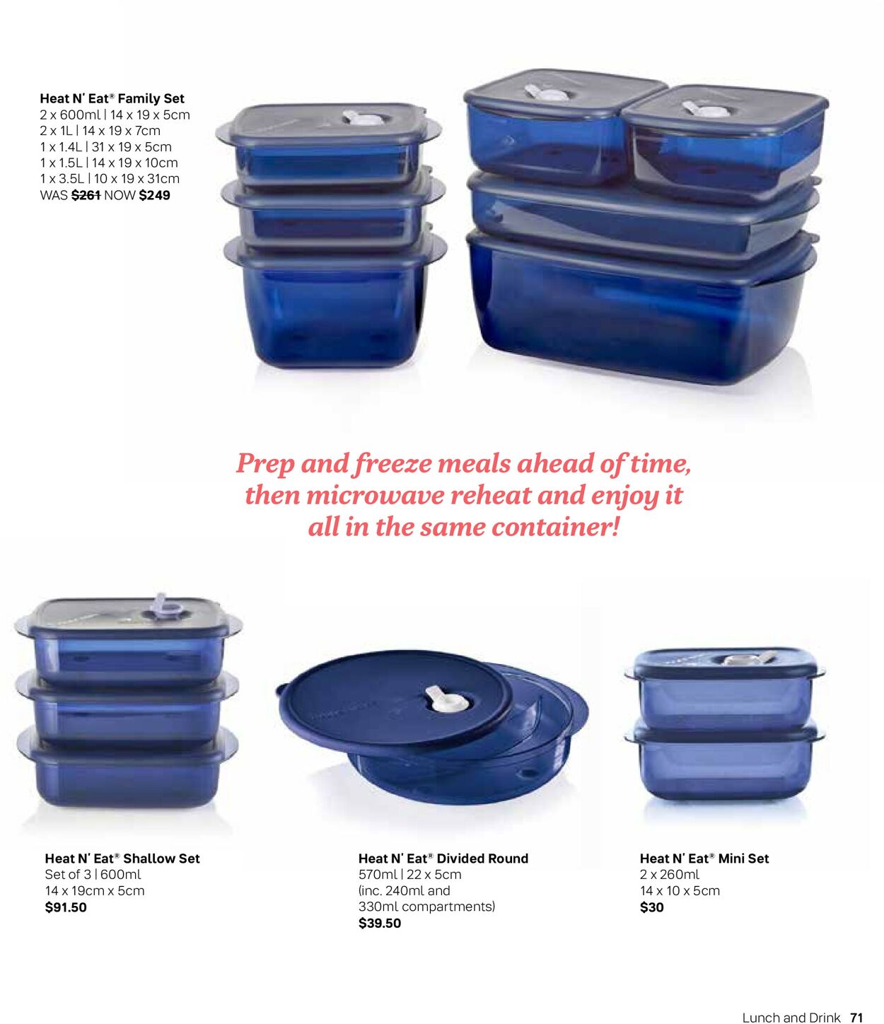 Catalogue Tupperware 01.10.2021 - 31.12.2022