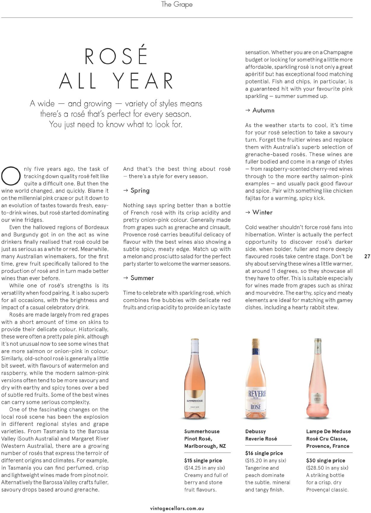 Catalogue Vintage Cellars 08.09.2021 - 16.11.2021