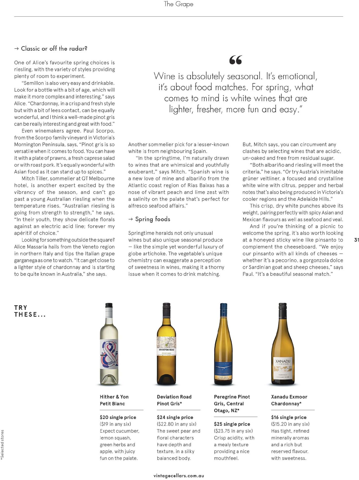 Catalogue Vintage Cellars 08.09.2021 - 16.11.2021