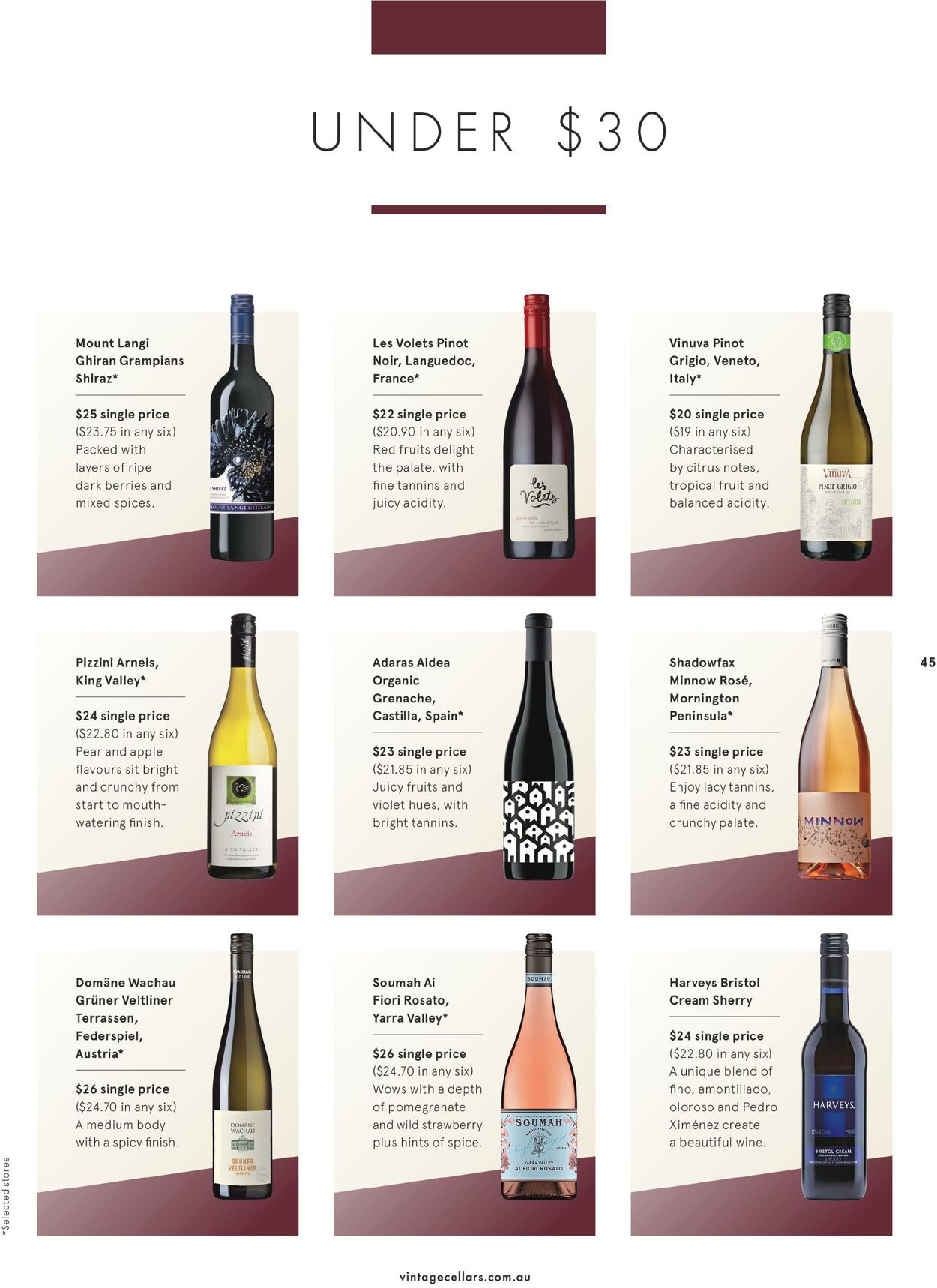 Catalogue Vintage Cellars 08.09.2021 - 16.11.2021