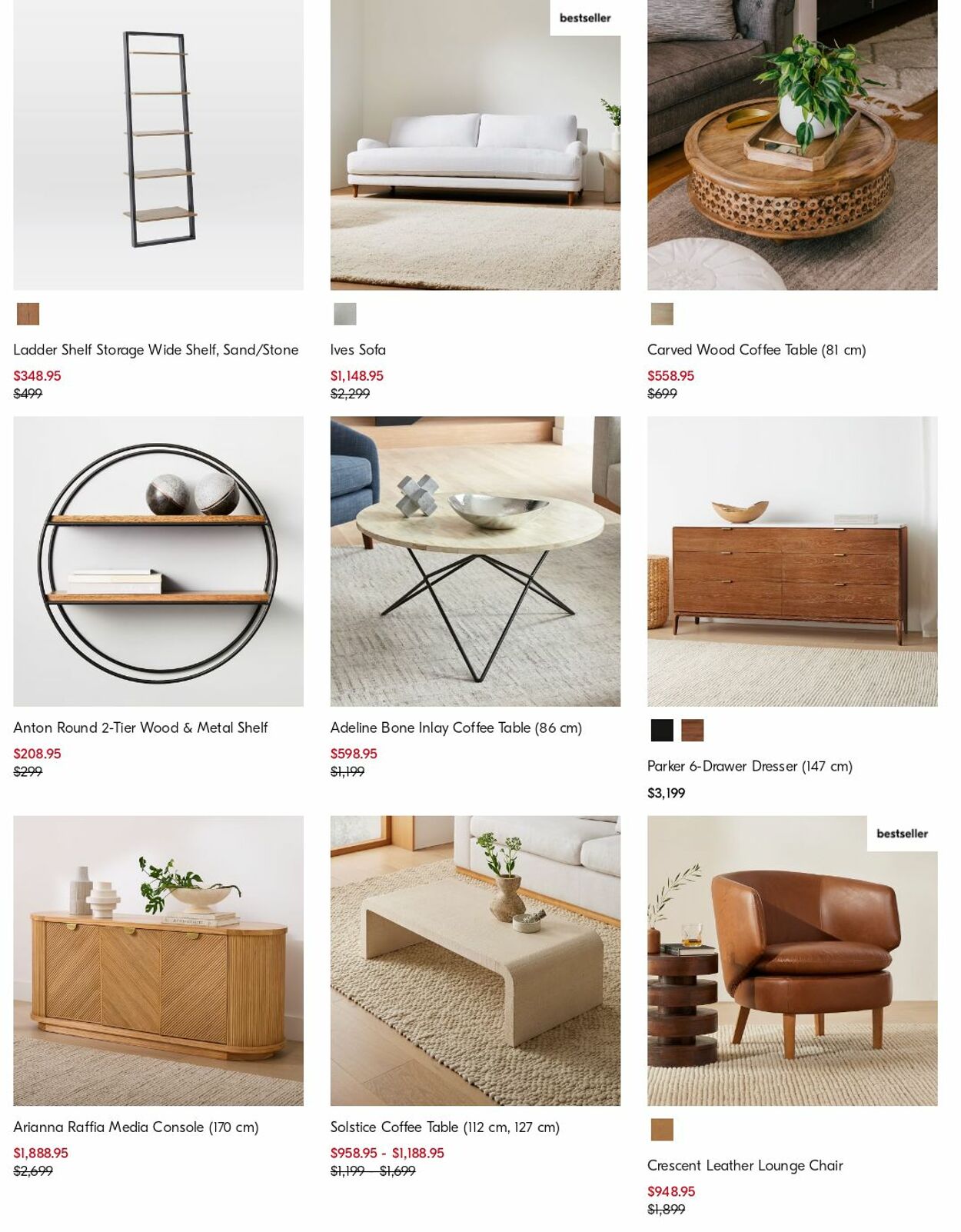 Catalogue West Elm 31.07.2023 - 09.08.2023