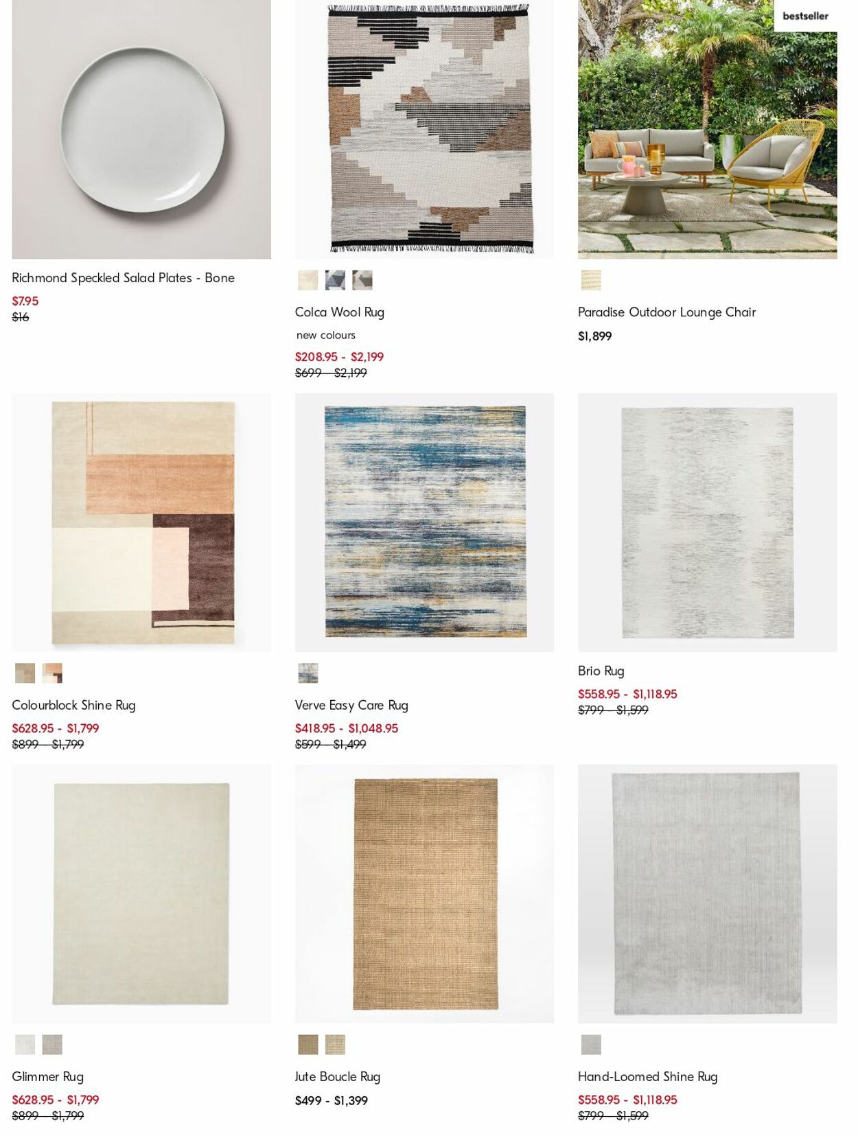 Catalogue West Elm 31.07.2023 - 09.08.2023