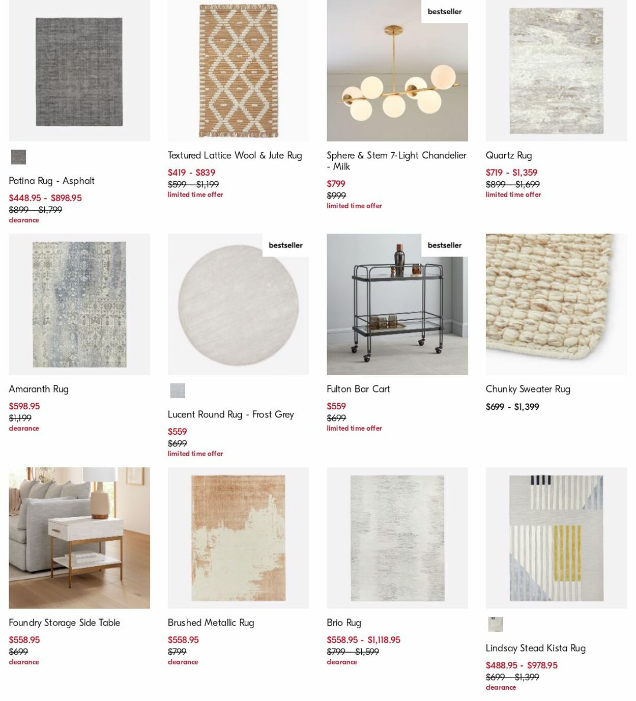 Catalogue West Elm 03.04.2023 - 12.04.2023