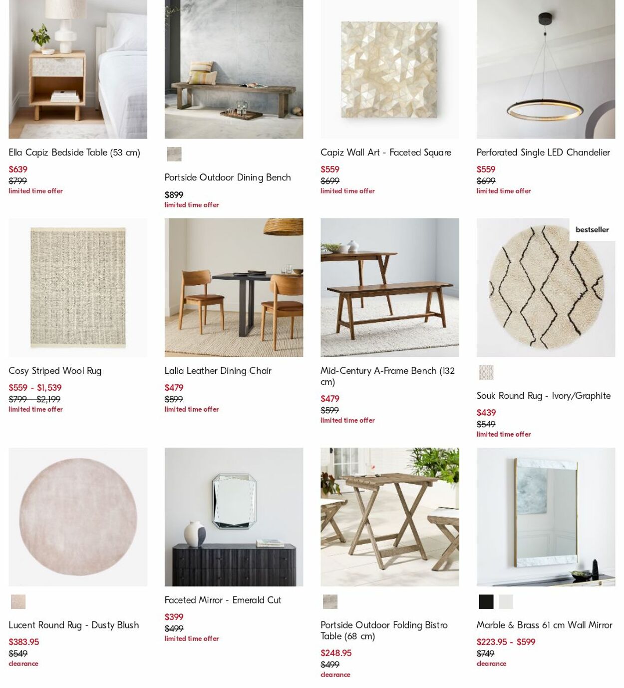 Catalogue West Elm 03.04.2023 - 12.04.2023