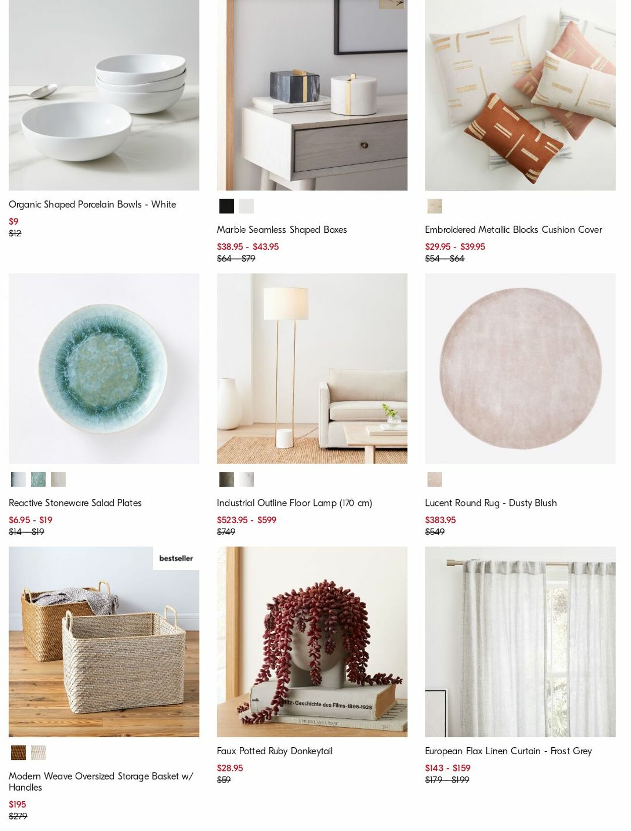 Catalogue West Elm 17.07.2023 - 26.07.2023