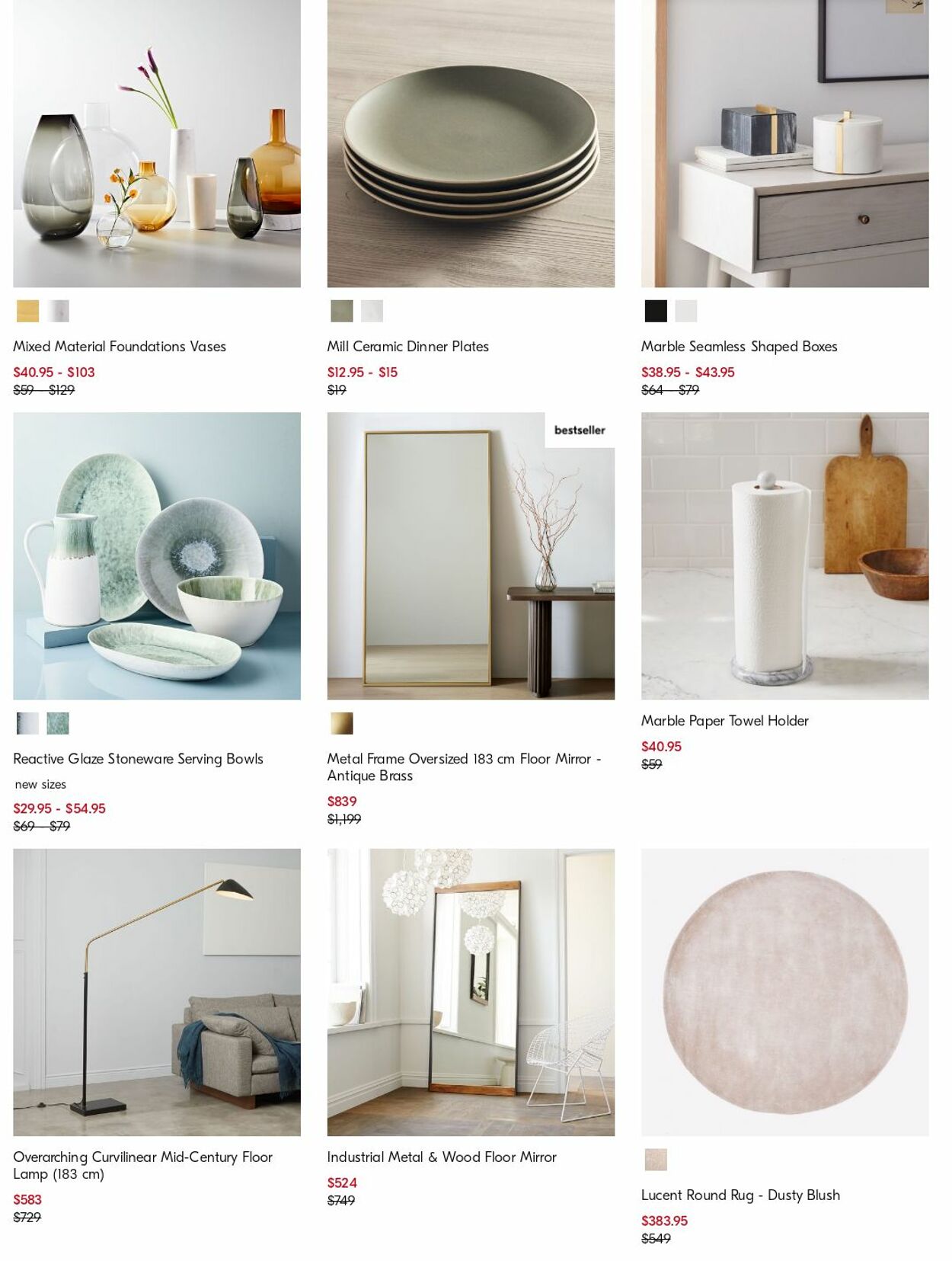 Catalogue West Elm 10.07.2023 - 19.07.2023