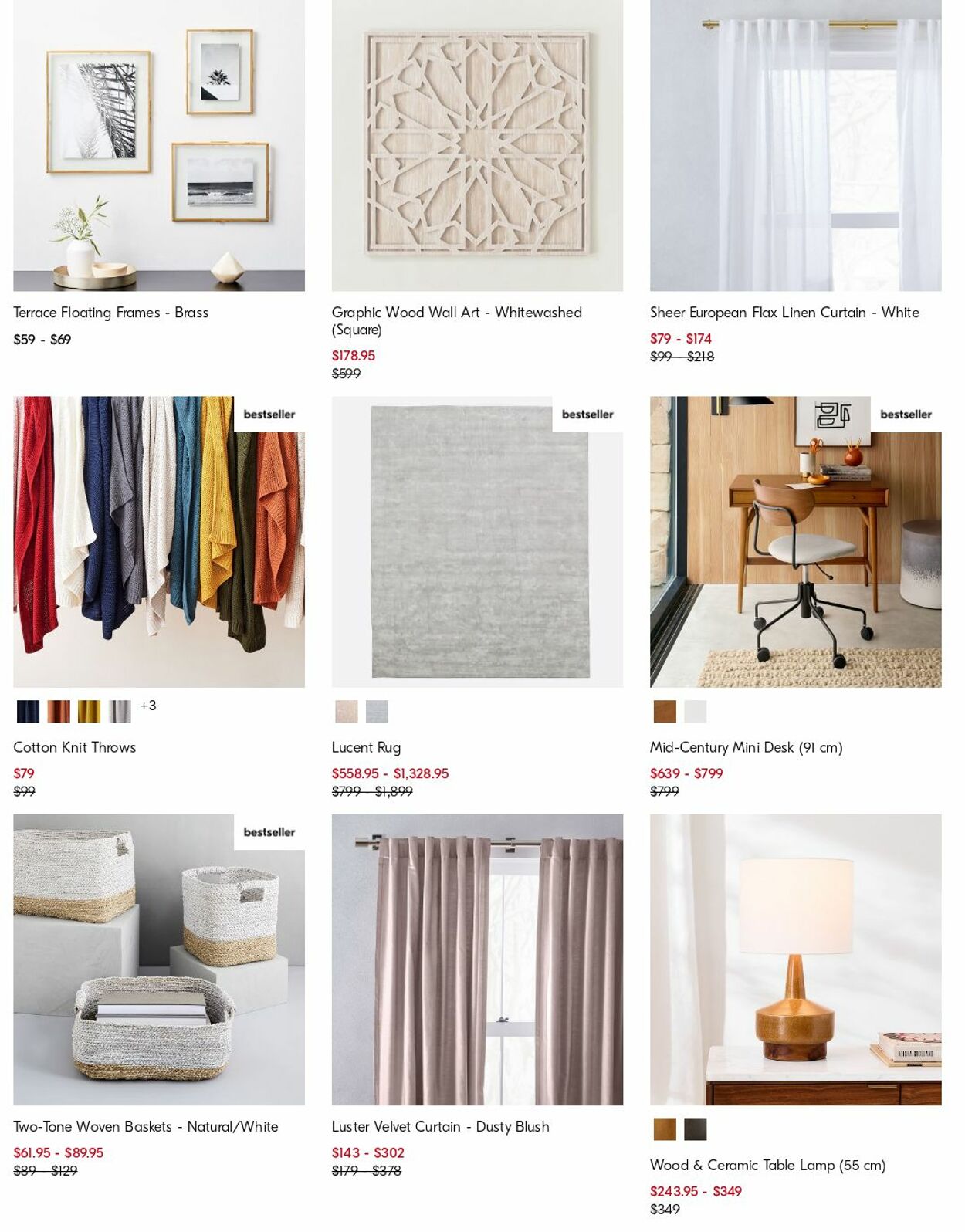 Catalogue West Elm 10.07.2023 - 19.07.2023