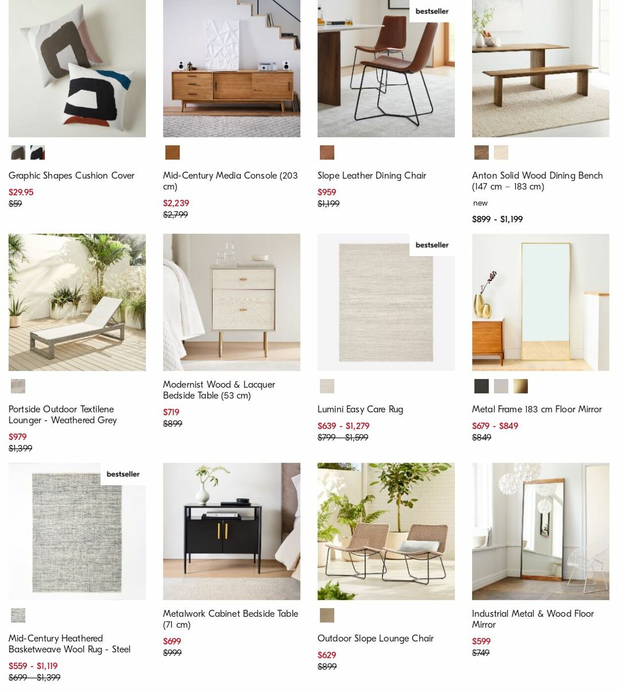 Catalogue West Elm 10.04.2023 - 19.04.2023