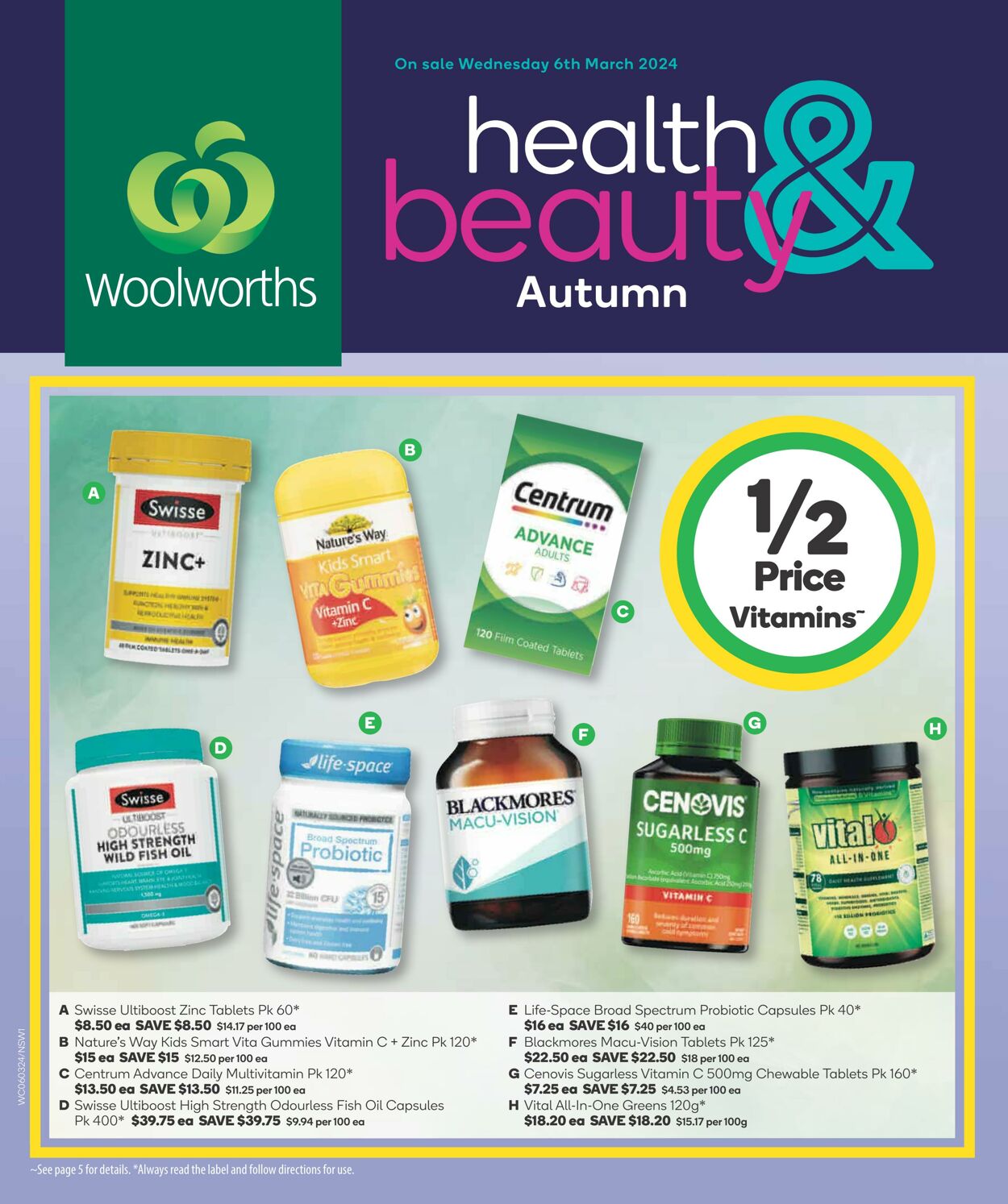 Catalogue Woolworths 06.03.2024 - 12.03.2024