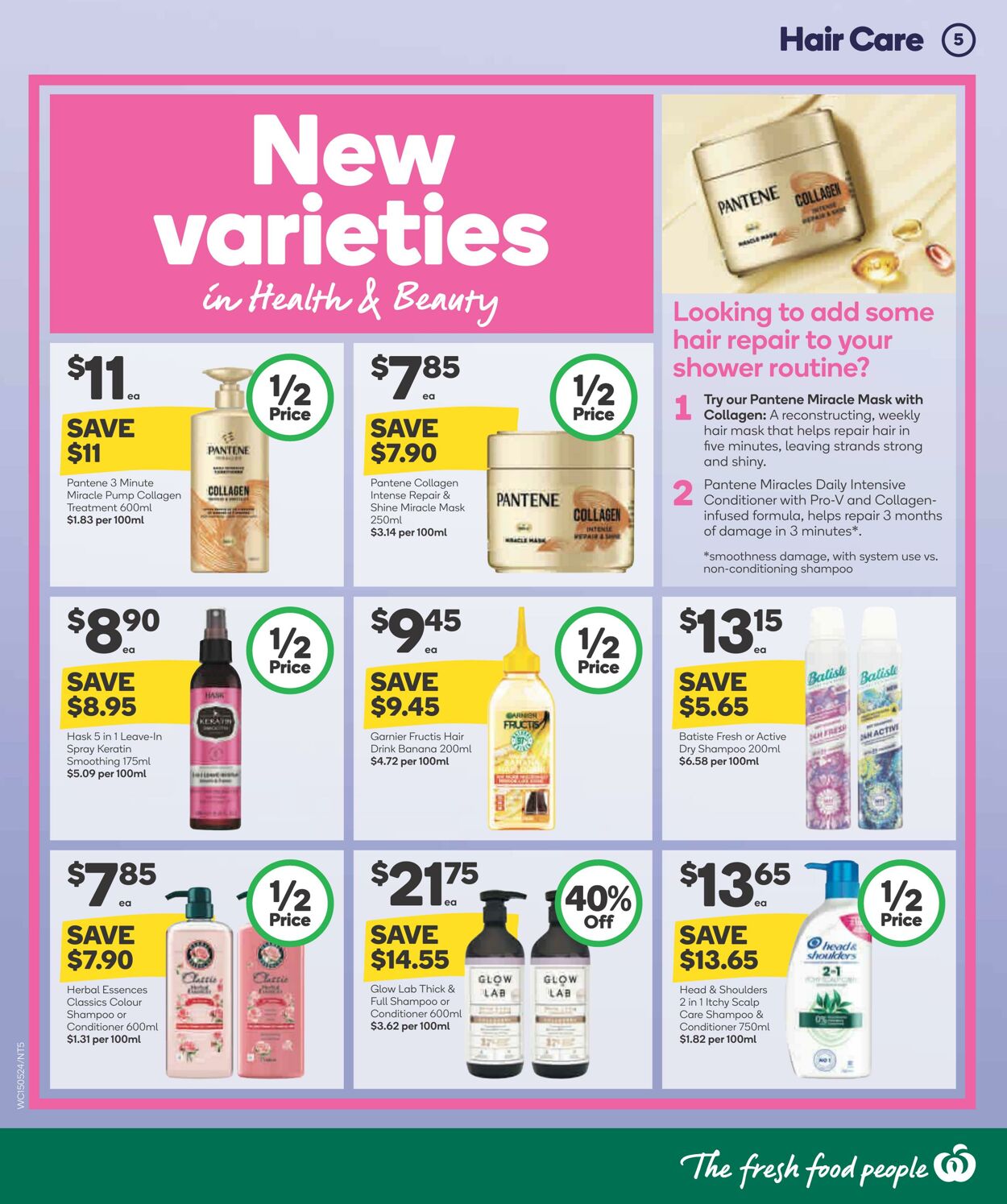 Catalogue Woolworths 15.05.2024 - 21.05.2024