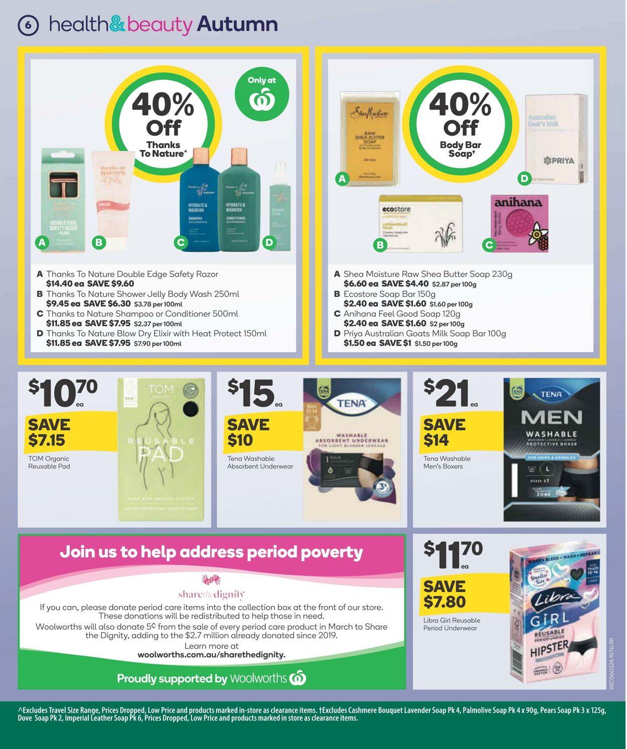 Catalogue Woolworths 06.03.2024 - 12.03.2024