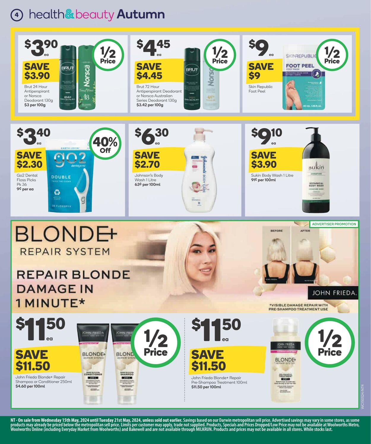 Catalogue Woolworths 15.05.2024 - 21.05.2024