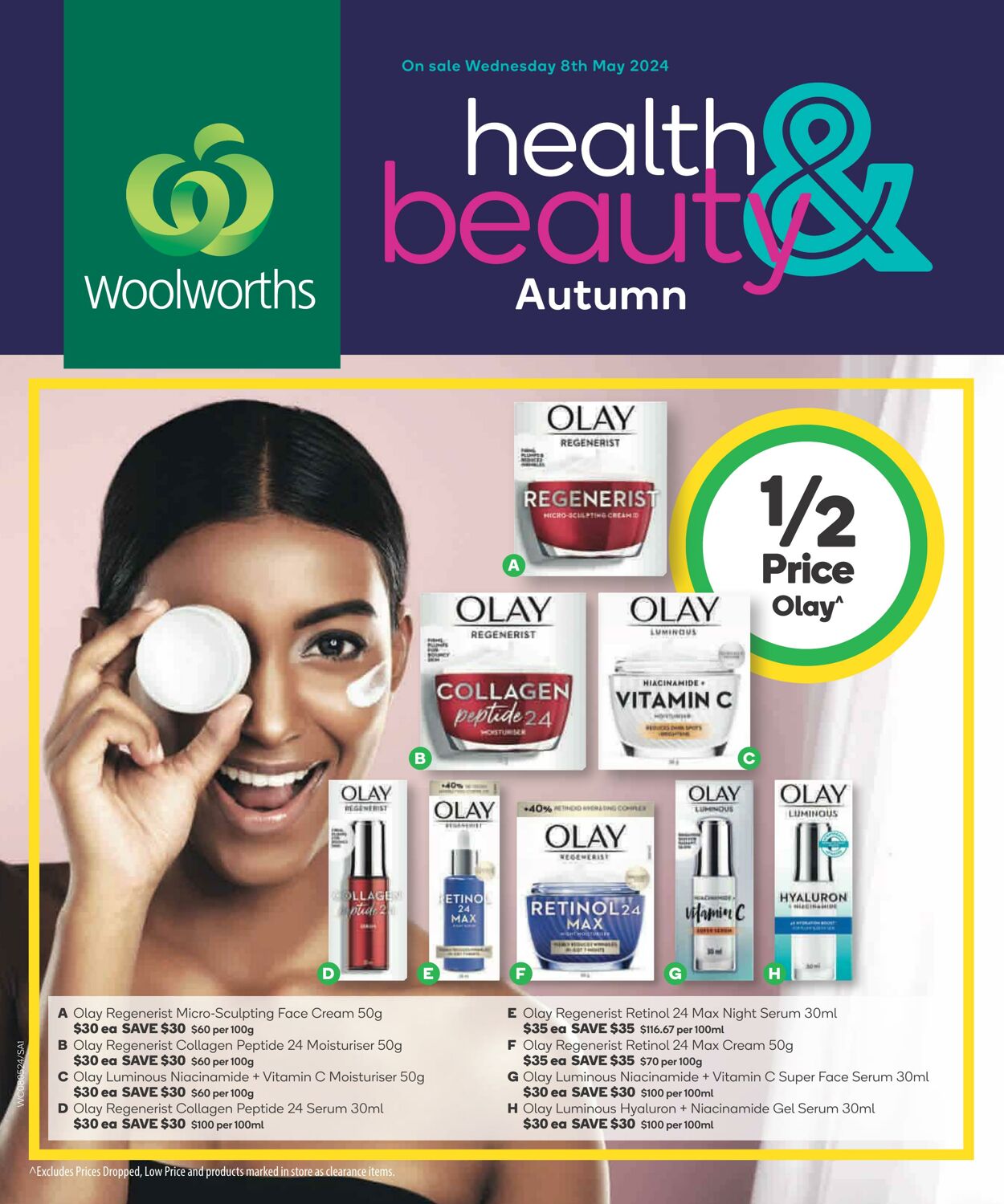 Catalogue Woolworths - Autumn Health & Beauty Catalogue SA 8 May, 2024 - 14 May, 2024