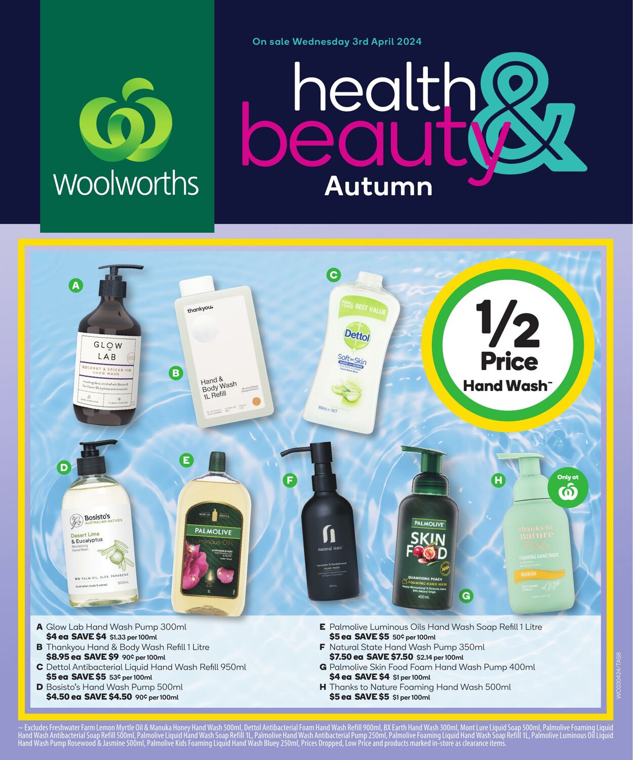 Catalogue Woolworths 03.04.2024 - 09.04.2024