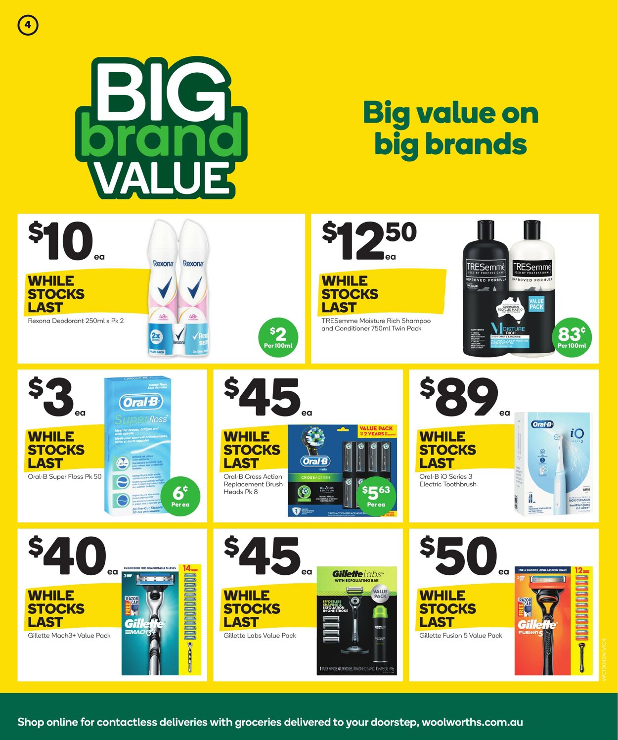 Catalogue Woolworths 10.04.2024 - 16.04.2024