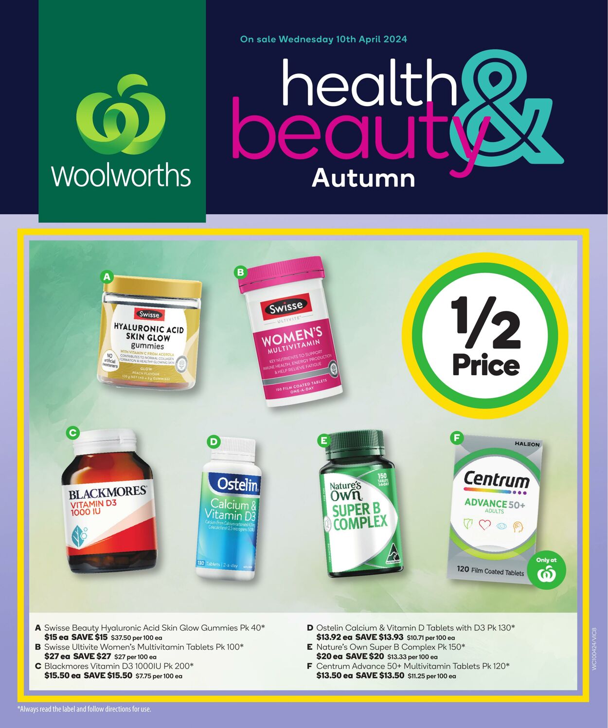 Catalogue Woolworths 10.04.2024 - 16.04.2024