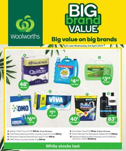 Catalogue Woolworths 03.04.2024 - 09.04.2024