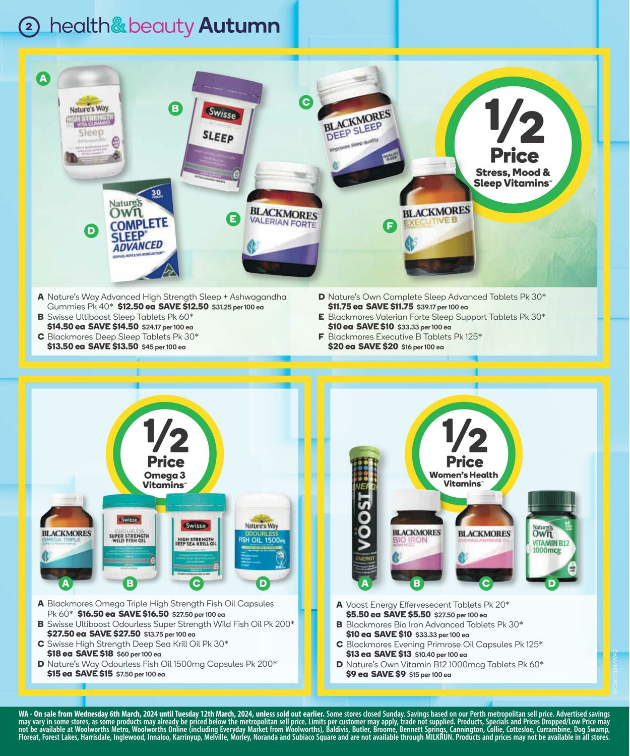 Catalogue Woolworths 06.03.2024 - 12.03.2024