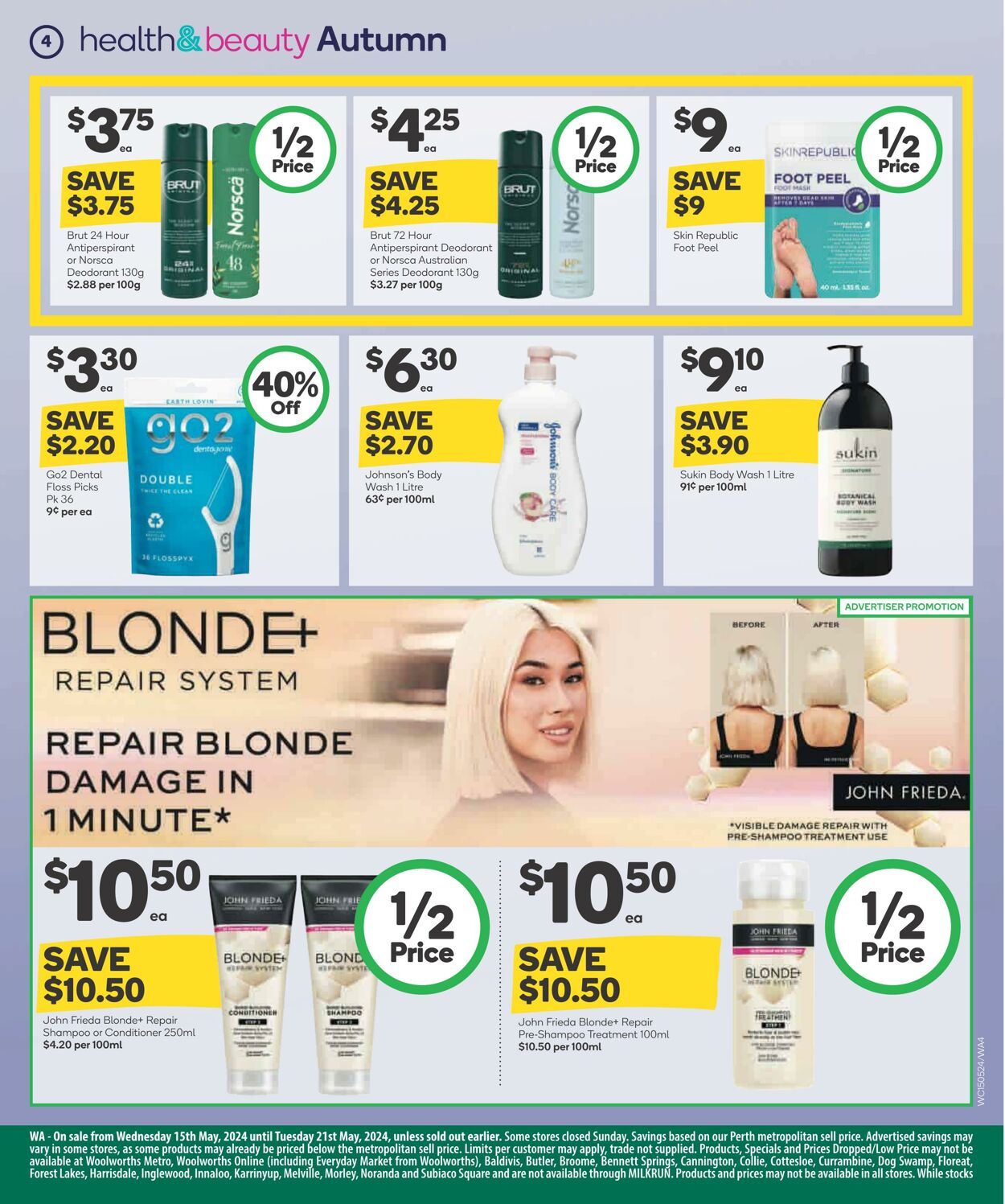 Catalogue Woolworths 15.05.2024 - 21.05.2024