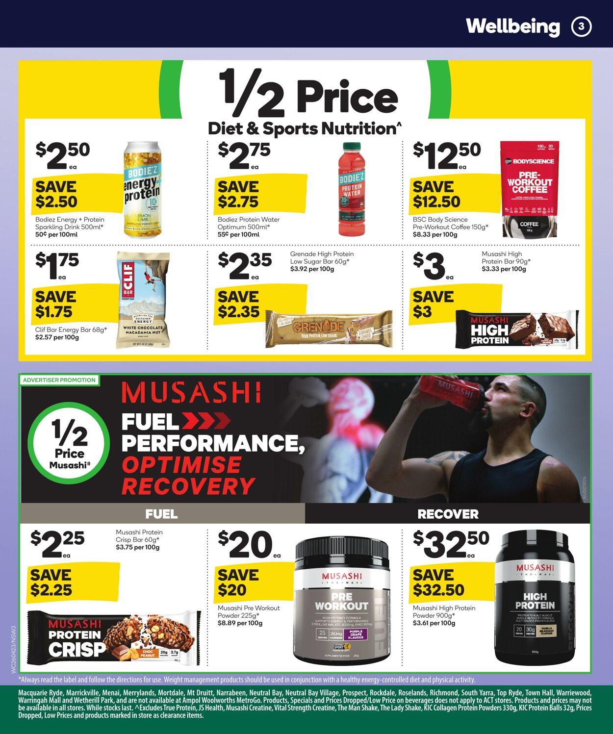 Catalogue Woolworths 26.04.2023 - 02.05.2023