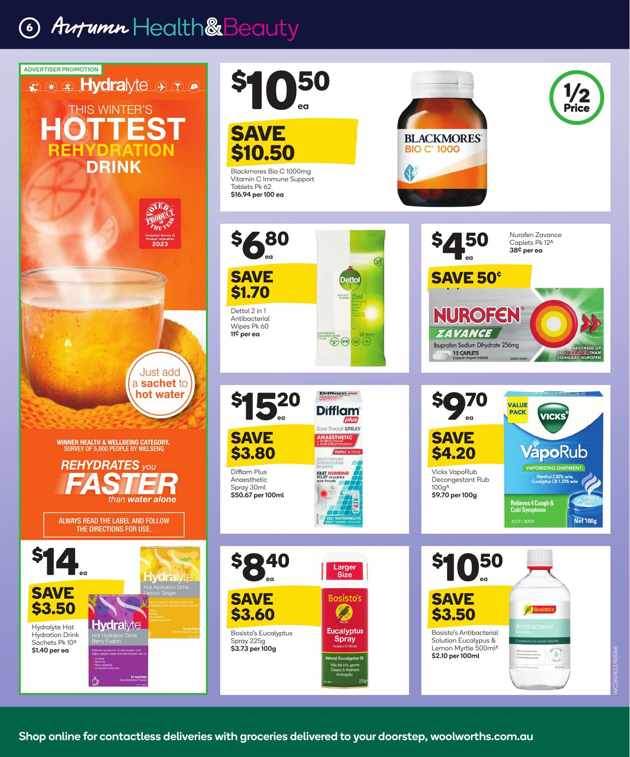 Catalogue Woolworths 26.04.2023 - 02.05.2023