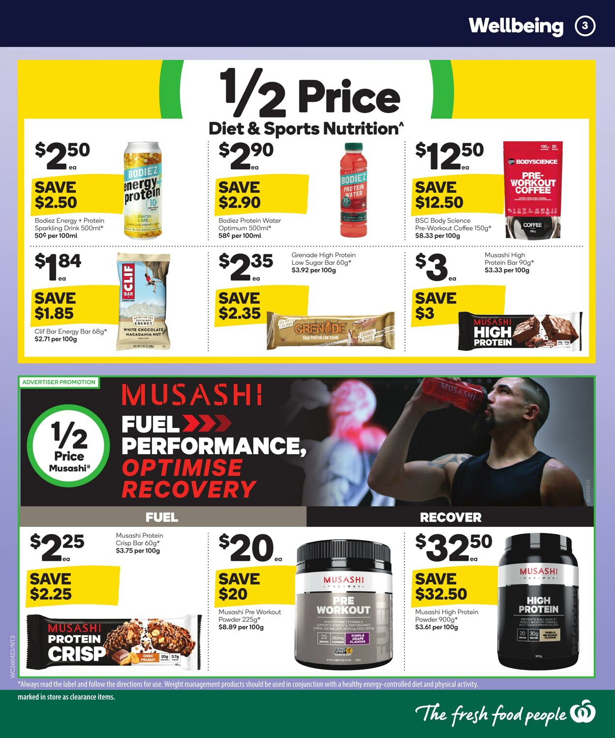 Catalogue Woolworths 26.04.2023 - 02.05.2023