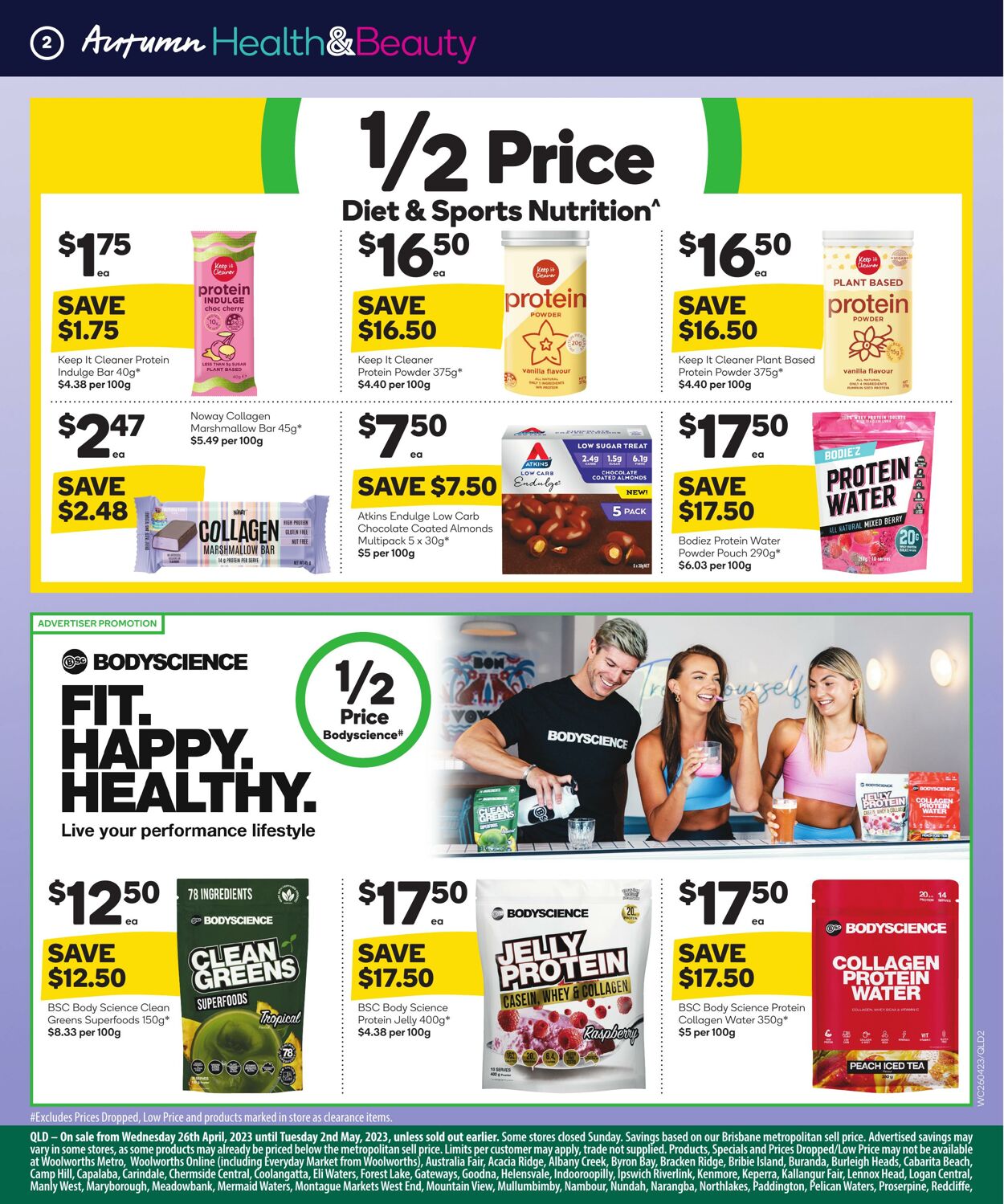 Catalogue Woolworths 26.04.2023 - 02.05.2023