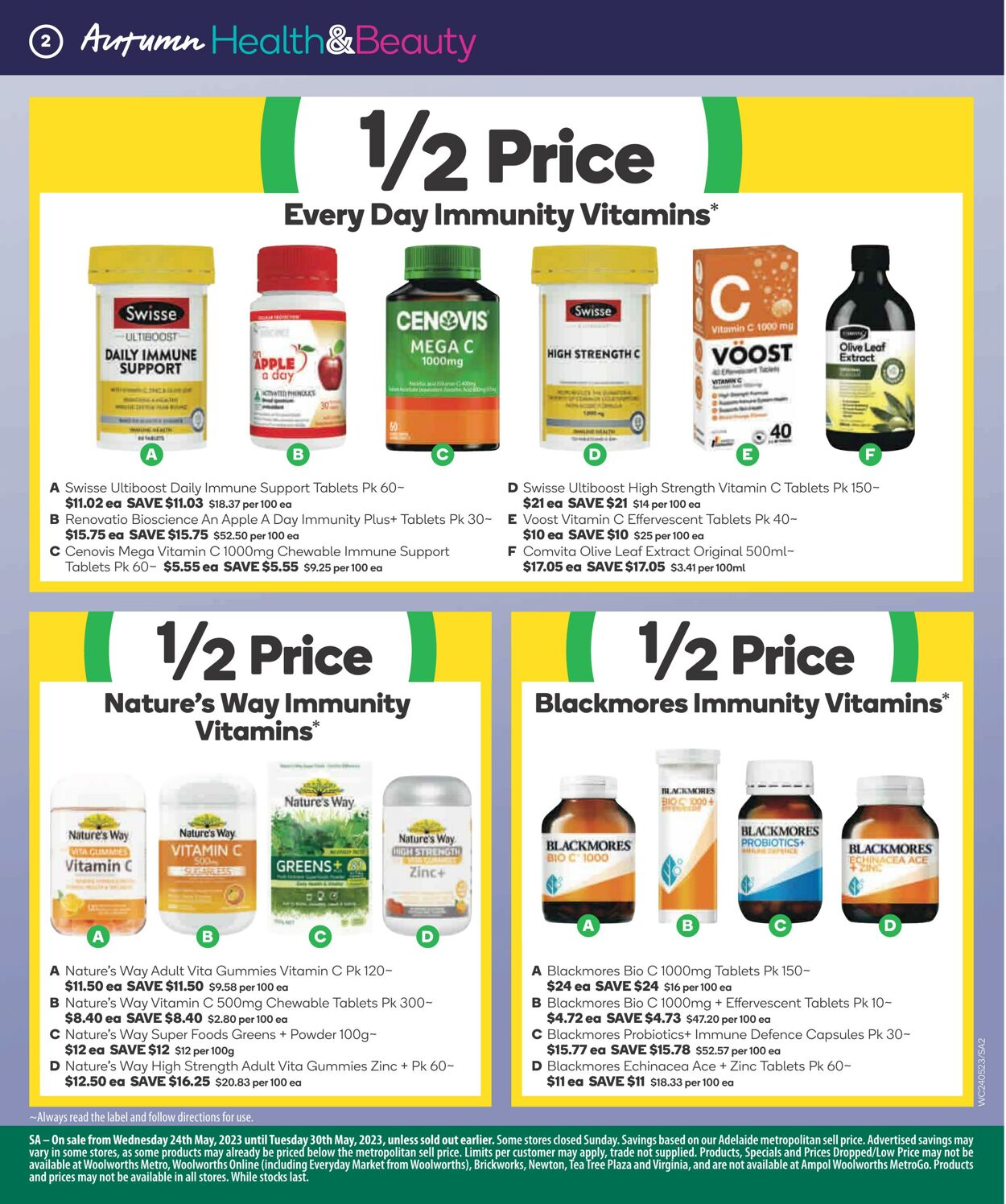 Catalogue Woolworths 24.05.2023 - 30.05.2023