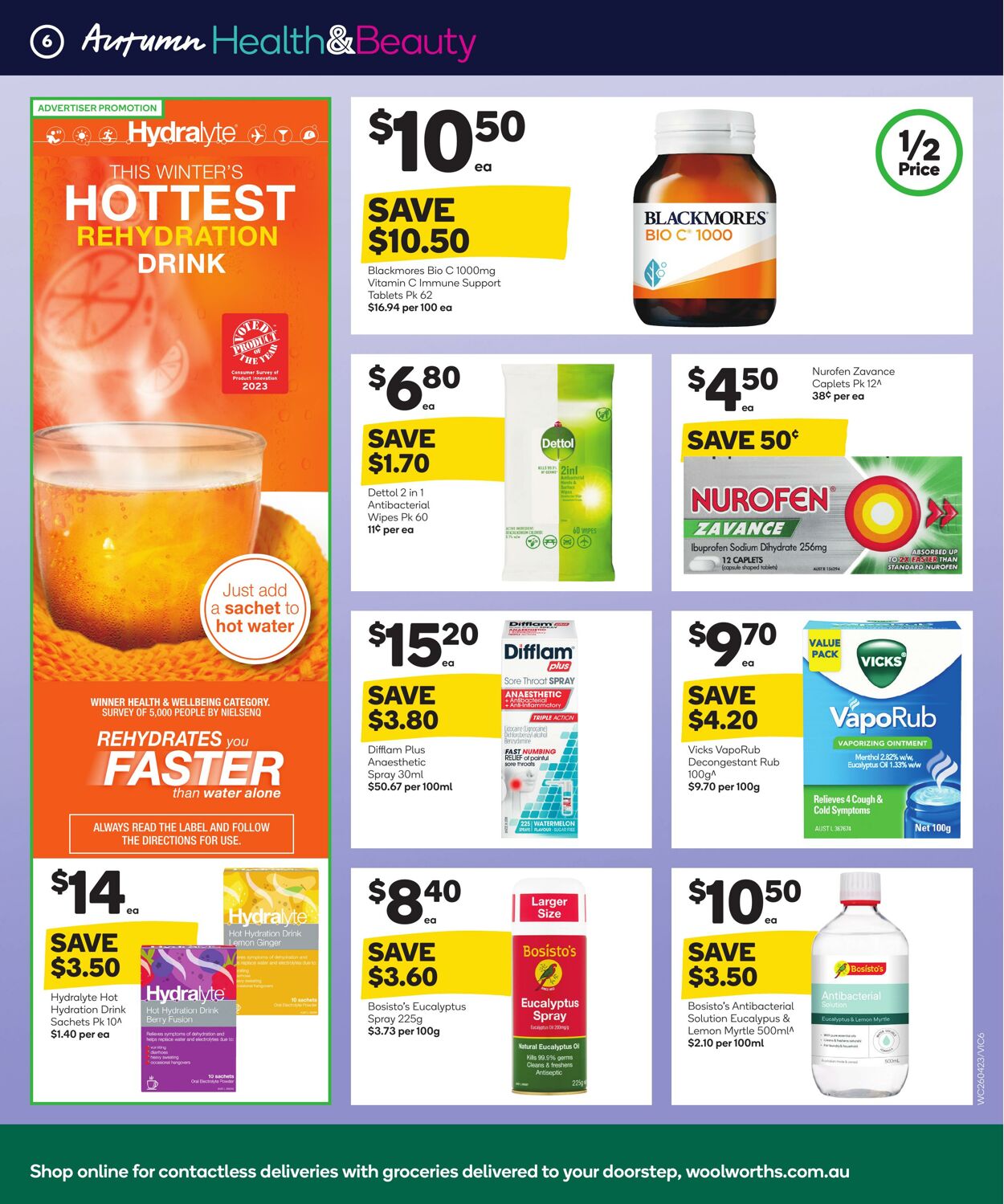 Catalogue Woolworths 26.04.2023 - 02.05.2023