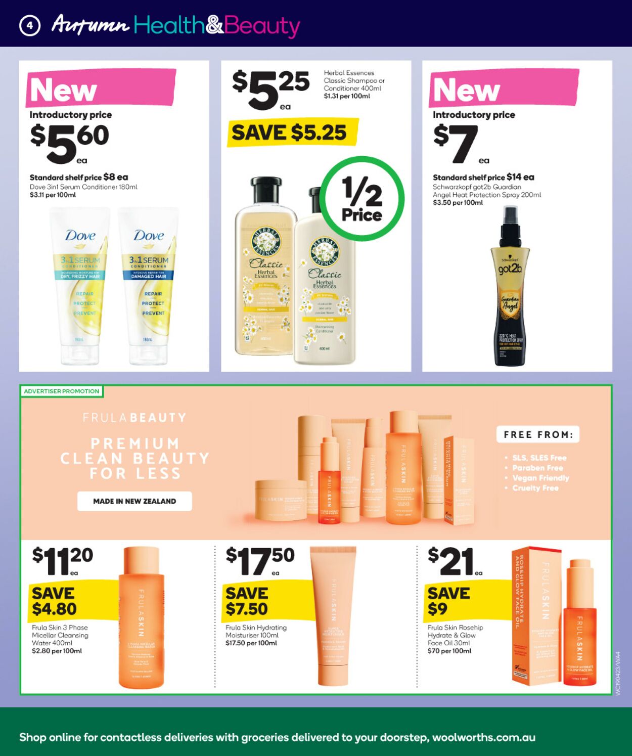 Catalogue Woolworths 19.04.2023 - 25.04.2023