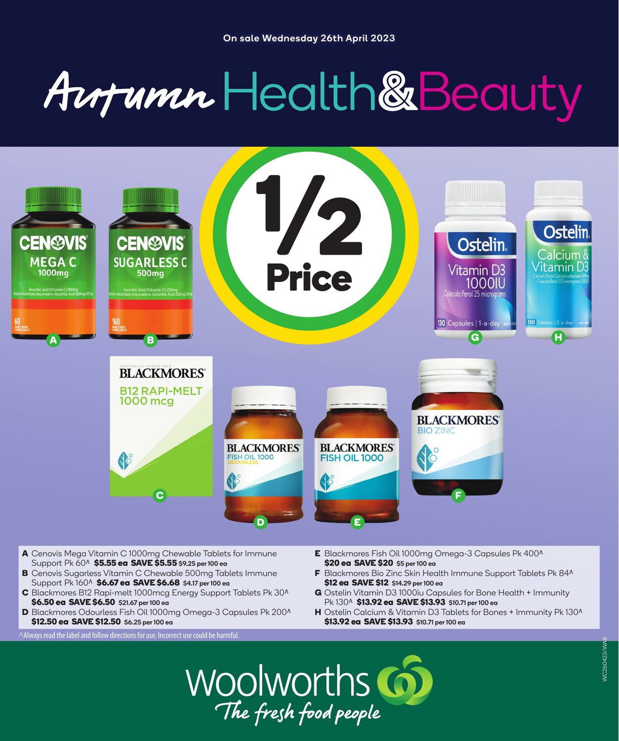 Catalogue Woolworths 26.04.2023 - 02.05.2023