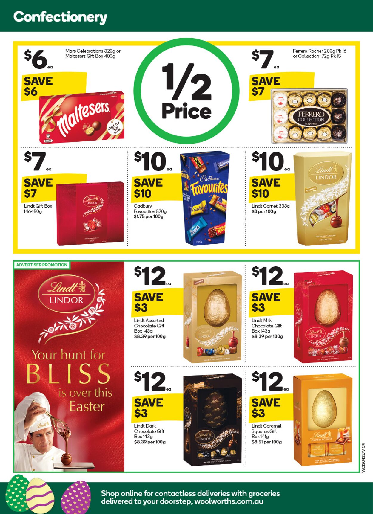 Catalogue Woolworths 13.04.2022 - 19.04.2022