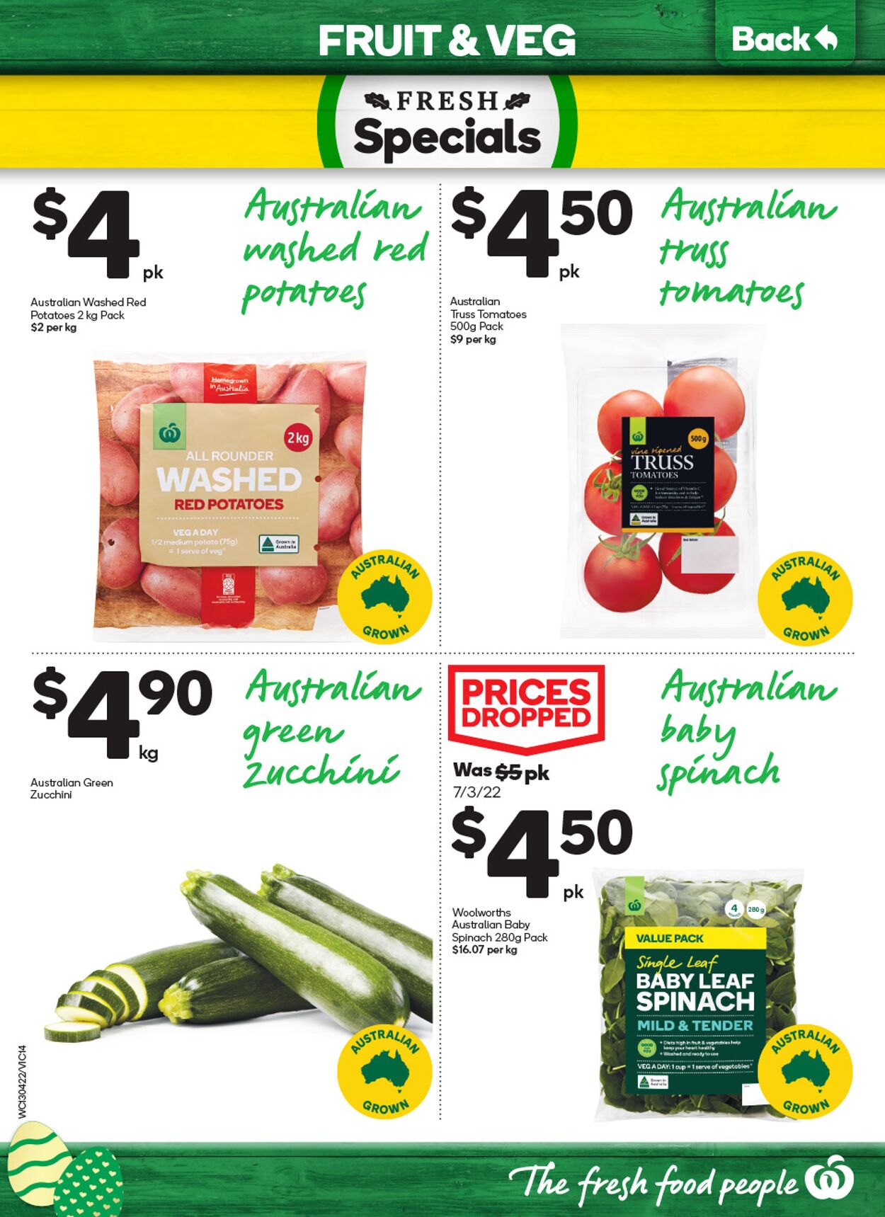 Catalogue Woolworths 13.04.2022 - 19.04.2022