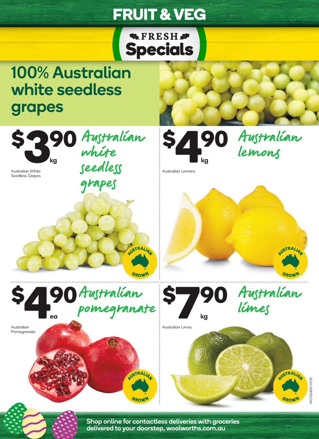 Catalogue Woolworths 13.04.2022 - 19.04.2022