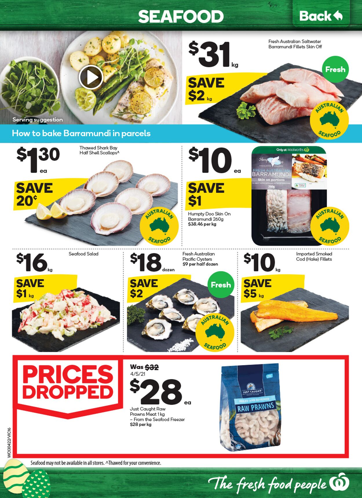Catalogue Woolworths 13.04.2022 - 19.04.2022