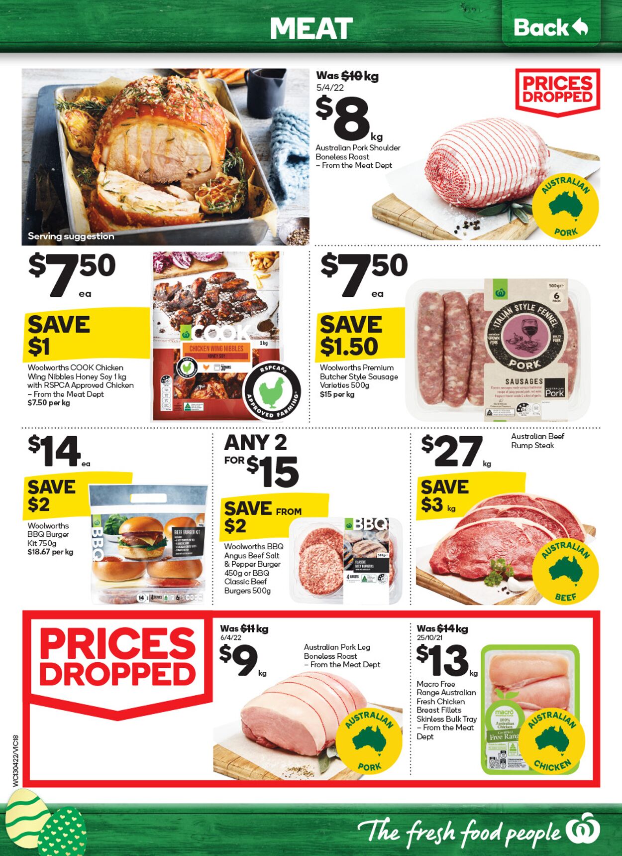Catalogue Woolworths 13.04.2022 - 19.04.2022