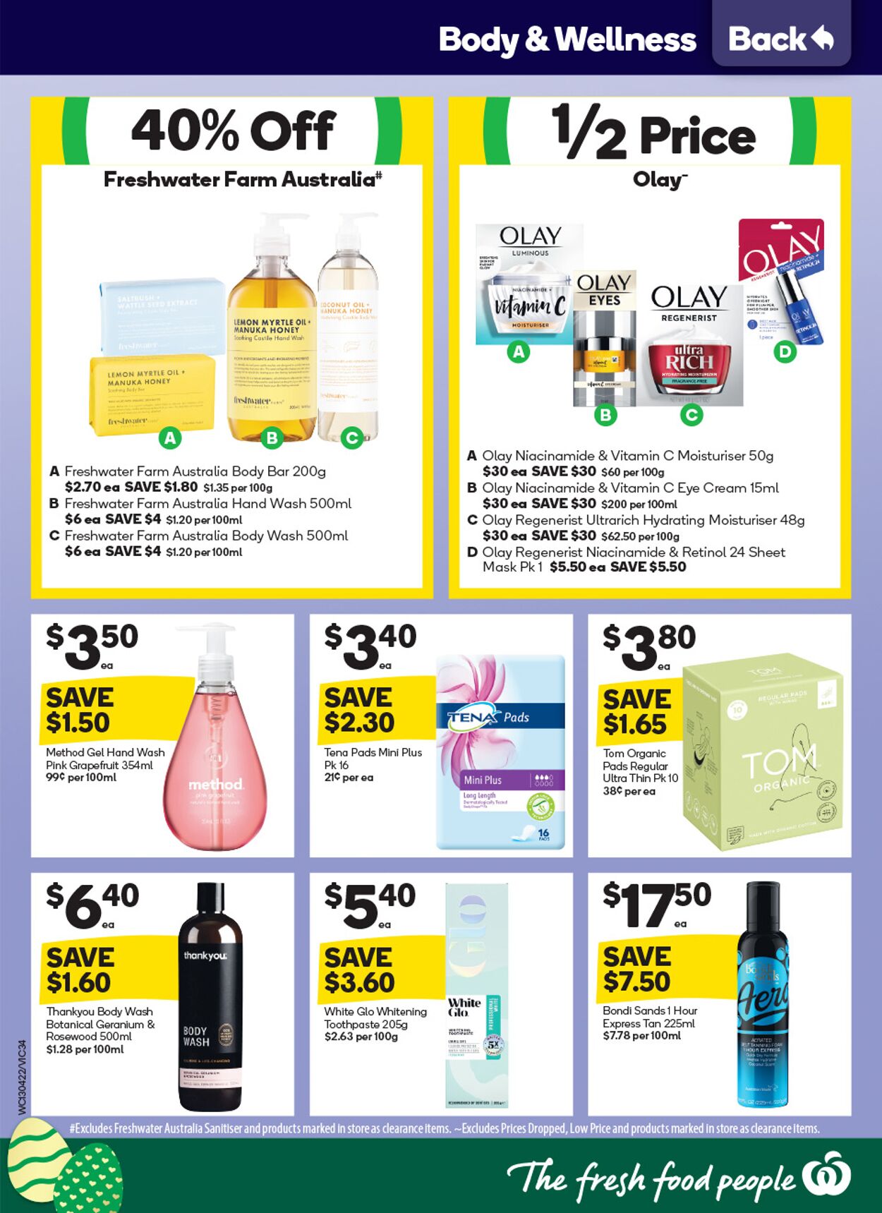 Catalogue Woolworths 13.04.2022 - 19.04.2022