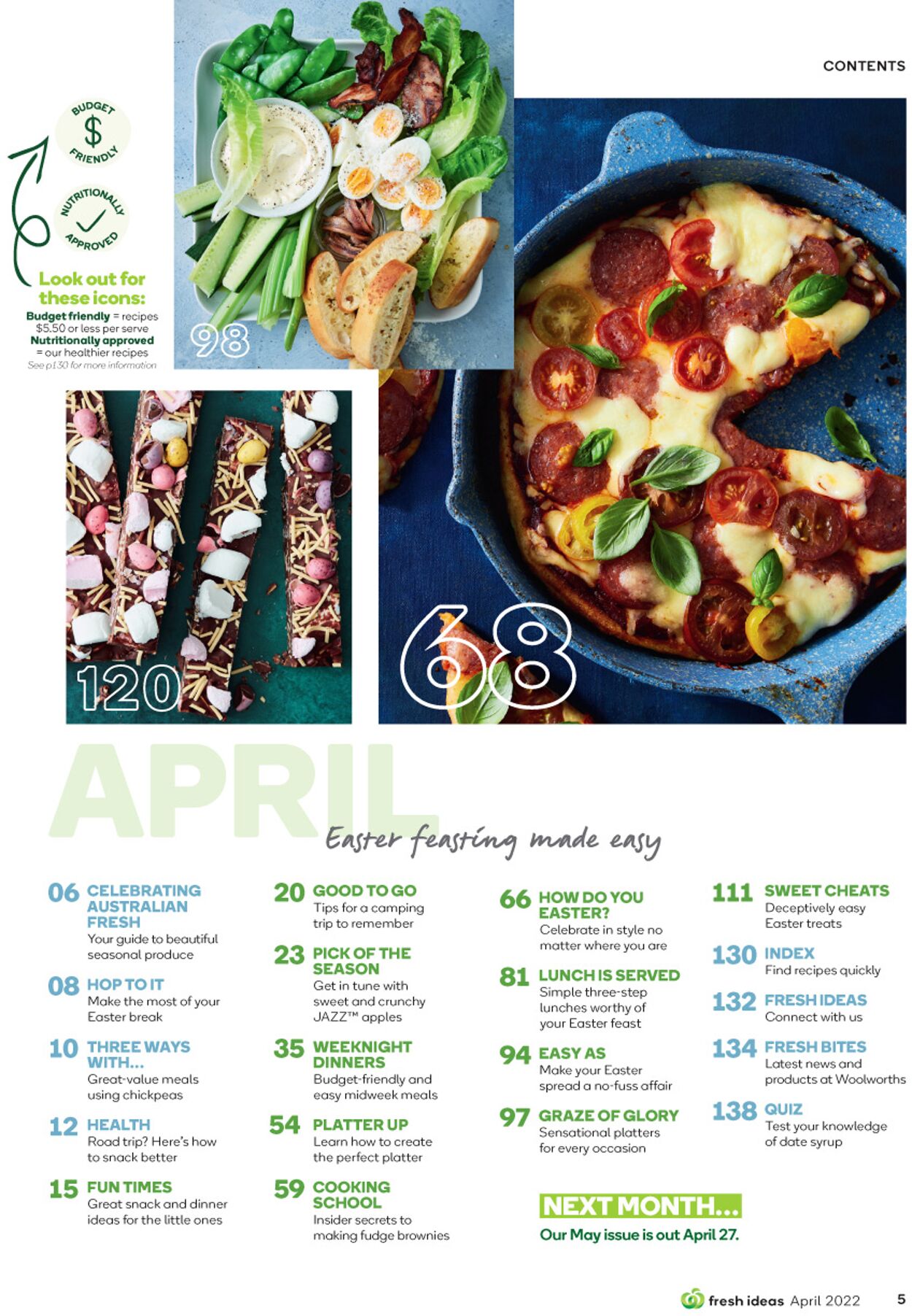 Catalogue Woolworths 31.03.2022 - 29.04.2022