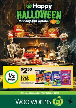 Catalogue Woolworths 19.10.2022 - 01.11.2022