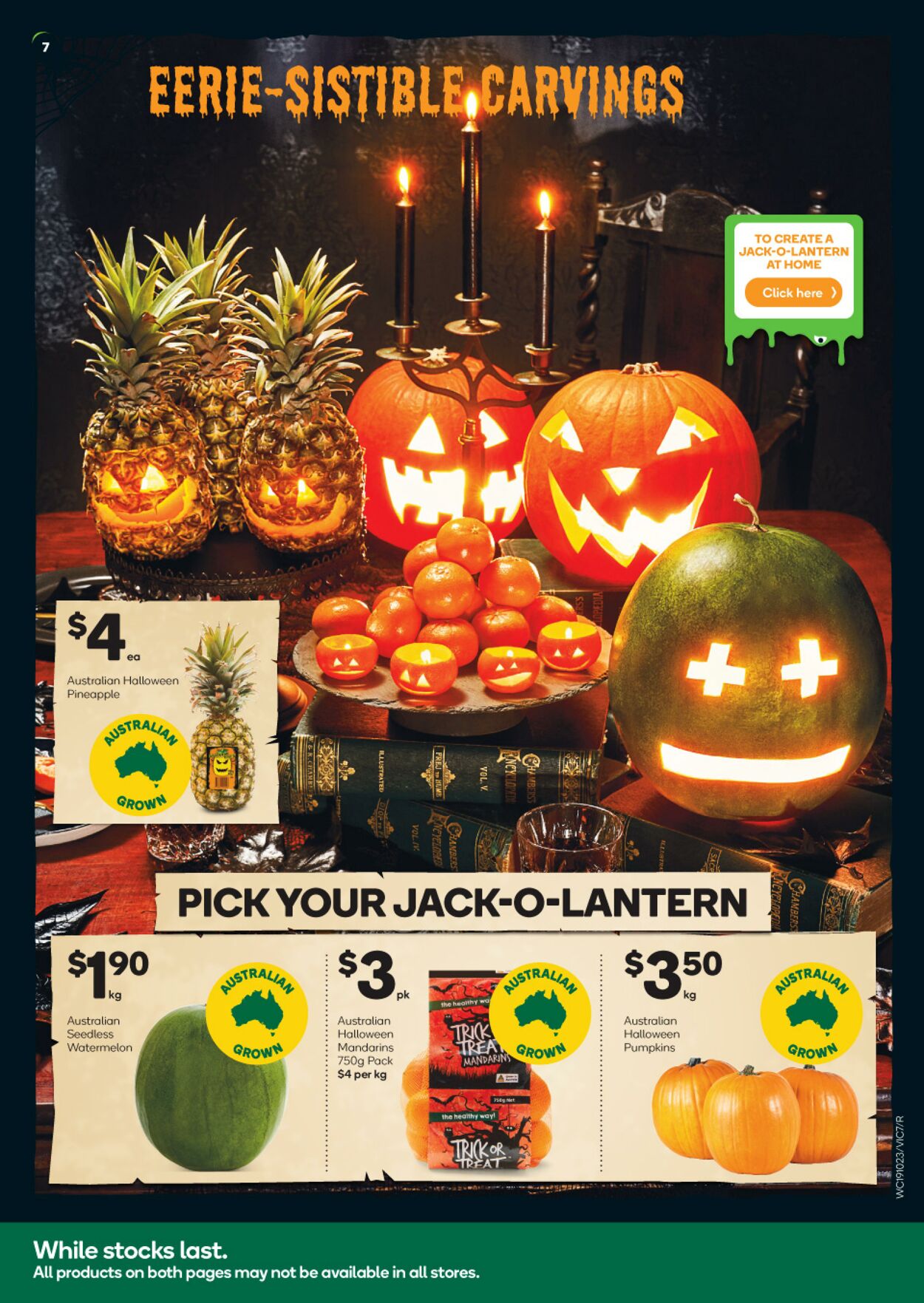 Catalogue Woolworths 19.10.2022 - 01.11.2022