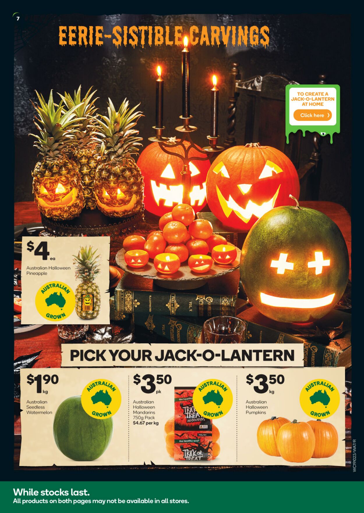 Catalogue Woolworths 19.10.2022 - 01.11.2022