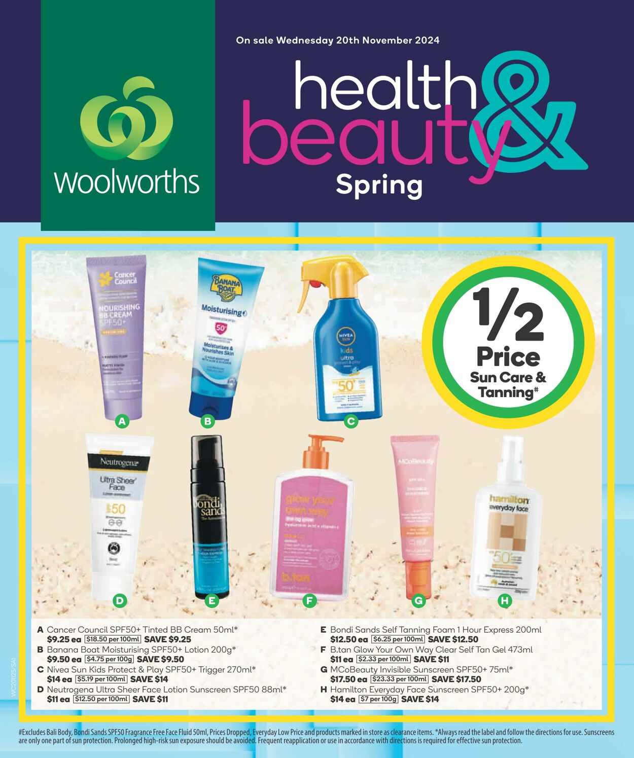 Catalogue Woolworths - Health & Beauty Catalogue SA  20 Nov, 2024 - 26 Nov, 2024